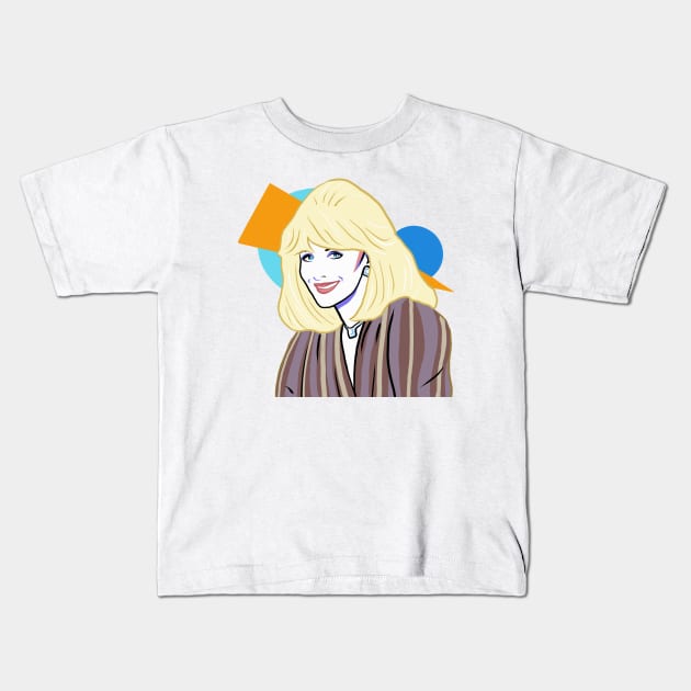 Krystle Carrington Kids T-Shirt by UnleashedCreationz